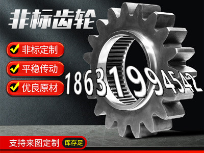 弧齿大轮全新的